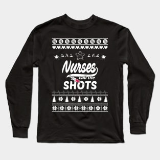 Merry Christmas Nurse Long Sleeve T-Shirt